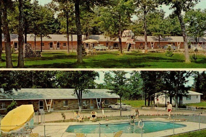 Deer Trail Motel Harrison Michigan (newer photo)